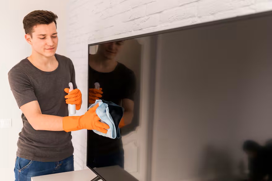 Jednoduchý trik, jak vyčistit televizní obrazovku a vrátit jí původní vzhled