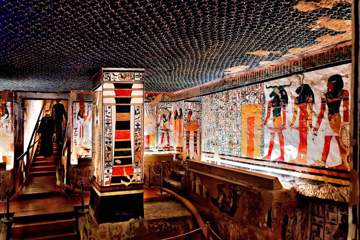 Ani Tutanchamon, ani Ramses VI: tady jsou dvě nejkrásnější hrobky v Egyptě.