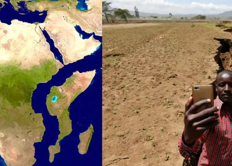 Afrika se může rozdělit na dvě části: vědci objevili nový oceán, který se formuje pod kontinentem