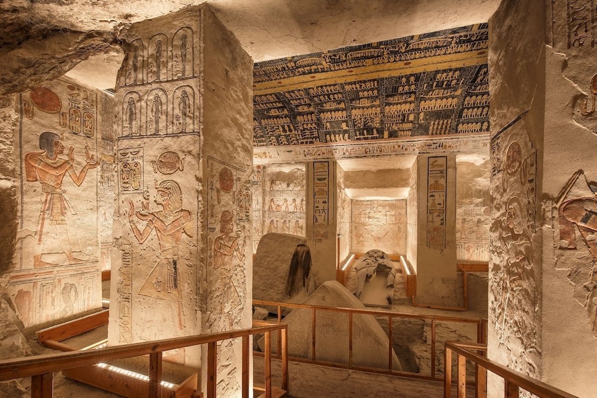Ani Tutanchamon, ani Ramses VI: tady jsou dvě nejkrásnější hrobky v Egyptě.