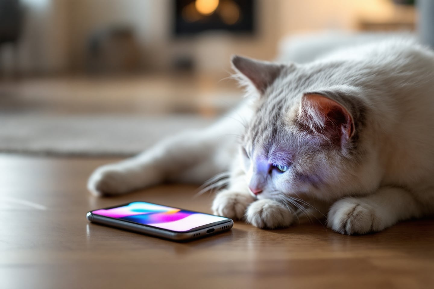Je vaše kočka fascinována vaším telefonem? Skutečné důvody tohoto zajímavého chování