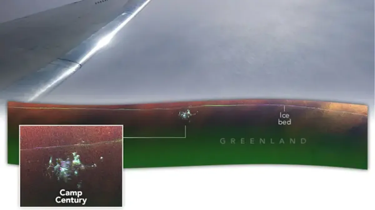 Neuvěřitelný objev NASA: pod ledem Grónska byla objevena tajná americká základna.