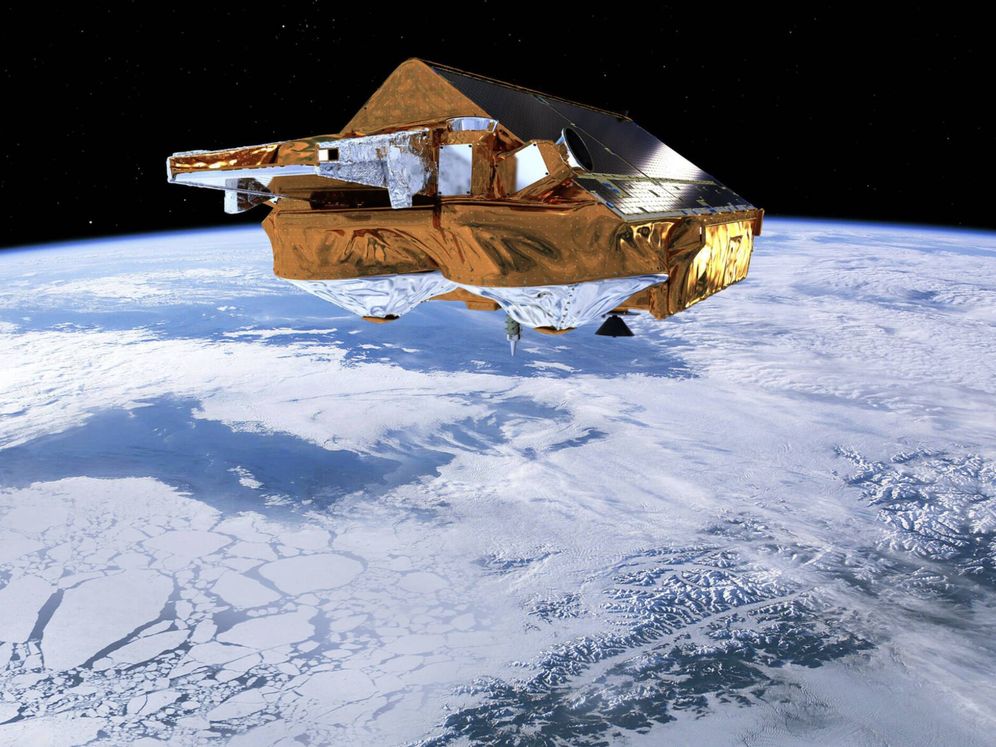 Evropský satelit zkoumá Antarktidu a objevuje 85 neznámých a aktivních struktur pod ledem