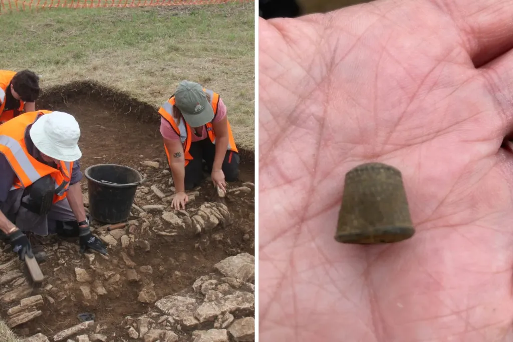 Archeologové provádějí vykopávky poblíž legendárního Newtonova jabloně a objevují opuštěný dům s předměty, které odhalují neznámou stránku génia
