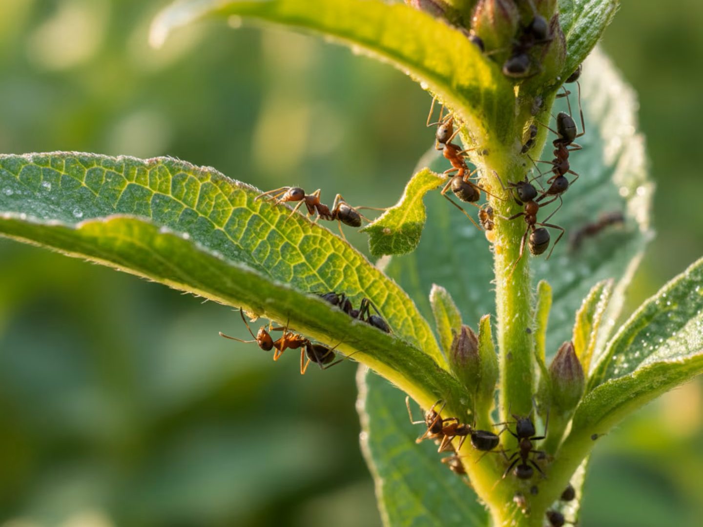 Sbohem, mravenci na vašich rostlinách: chemický prostředek, který je odpuzuje, má každý v kuchyni