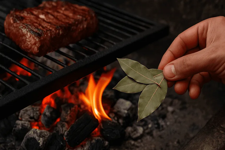 Za jakým účelem se vkládá bobkový list na uhlíky grilu a proč to dělá stále více lidí?