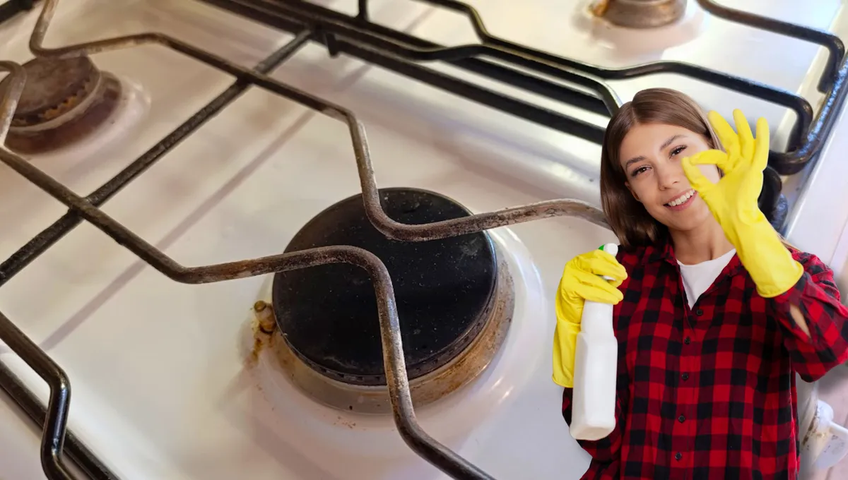 Jak vyčistit kuchyňskou mřížku od nečistot: jeden trik a dvě ingredience.