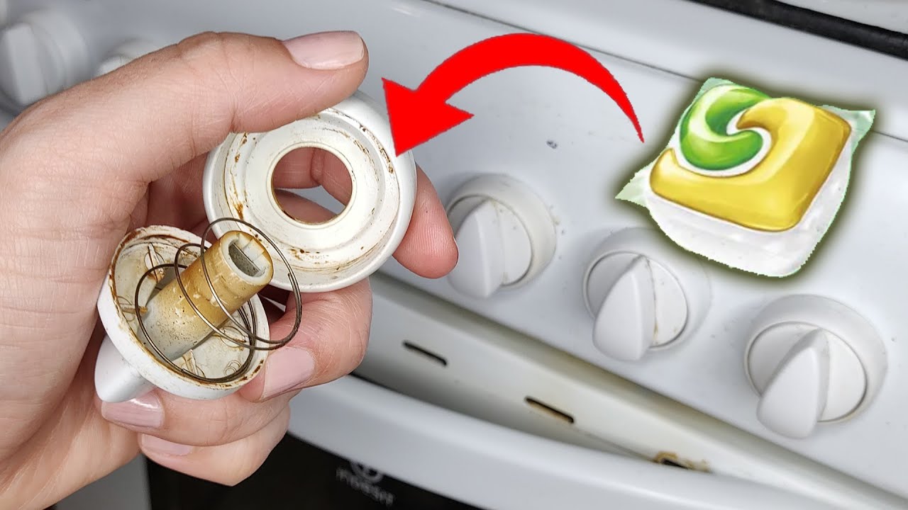 Čištění rukojetí plynového sporáku: užitečné tipy