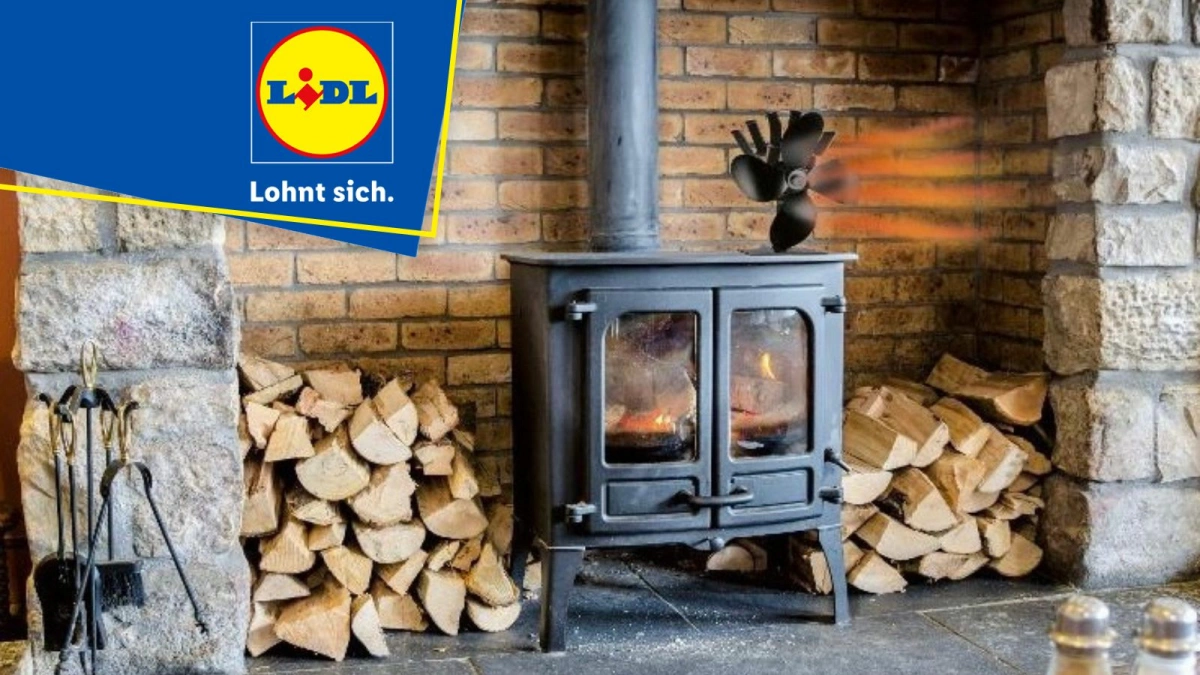 Více tepla v místnosti: v Lidl si můžete pořídit chytré a cenově dostupné zařízení pro krb.