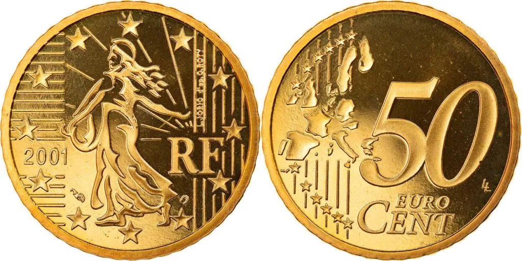 Podívejte se doma pozorně na mince v hodnotě 50 centů, protože tahle stojí 11 500 eur.