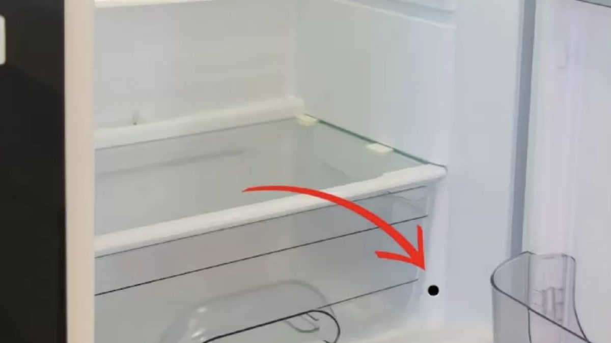 Málokdo ví, k čemu slouží malý otvor v mrazáku ledničky.