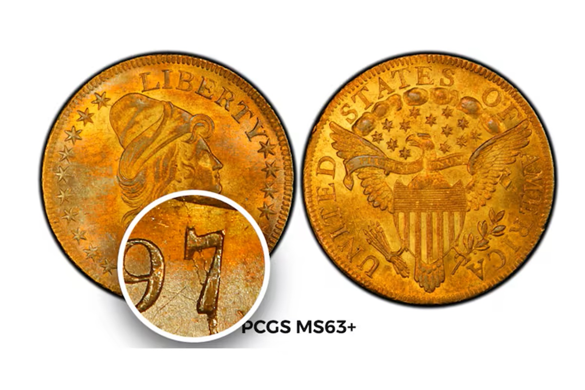 „Drapovaný bust, typ 2“: jak rozpoznat zlatou minci v hodnotě 10 dolarů, která ve skutečnosti stojí 350 000 dolarů.