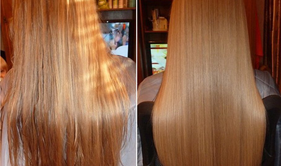 Vlasy vypadají, jako by byly laminované. Stačí je opláchnout tímto přípravkem.