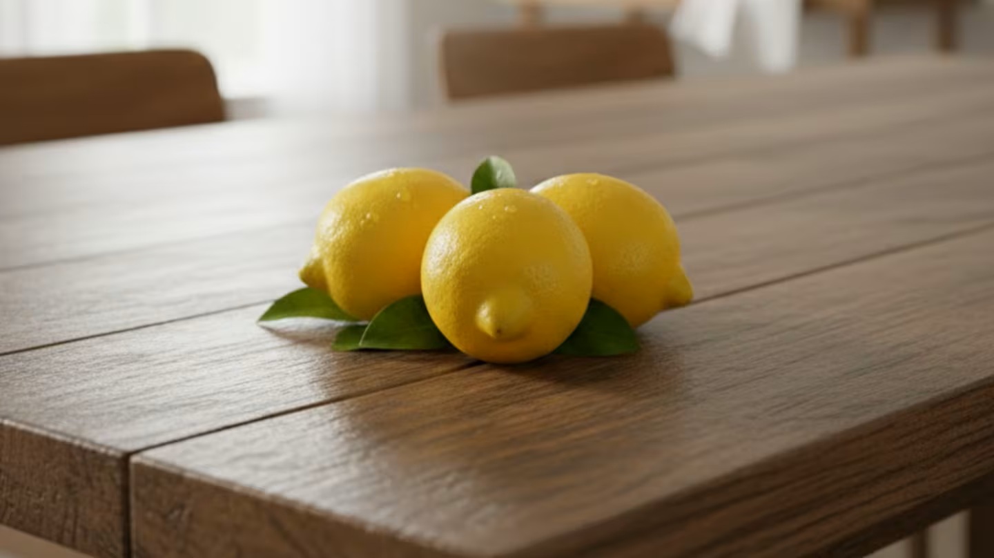 Co podle feng-šuej znamená položit tři citrony do středu stolu?