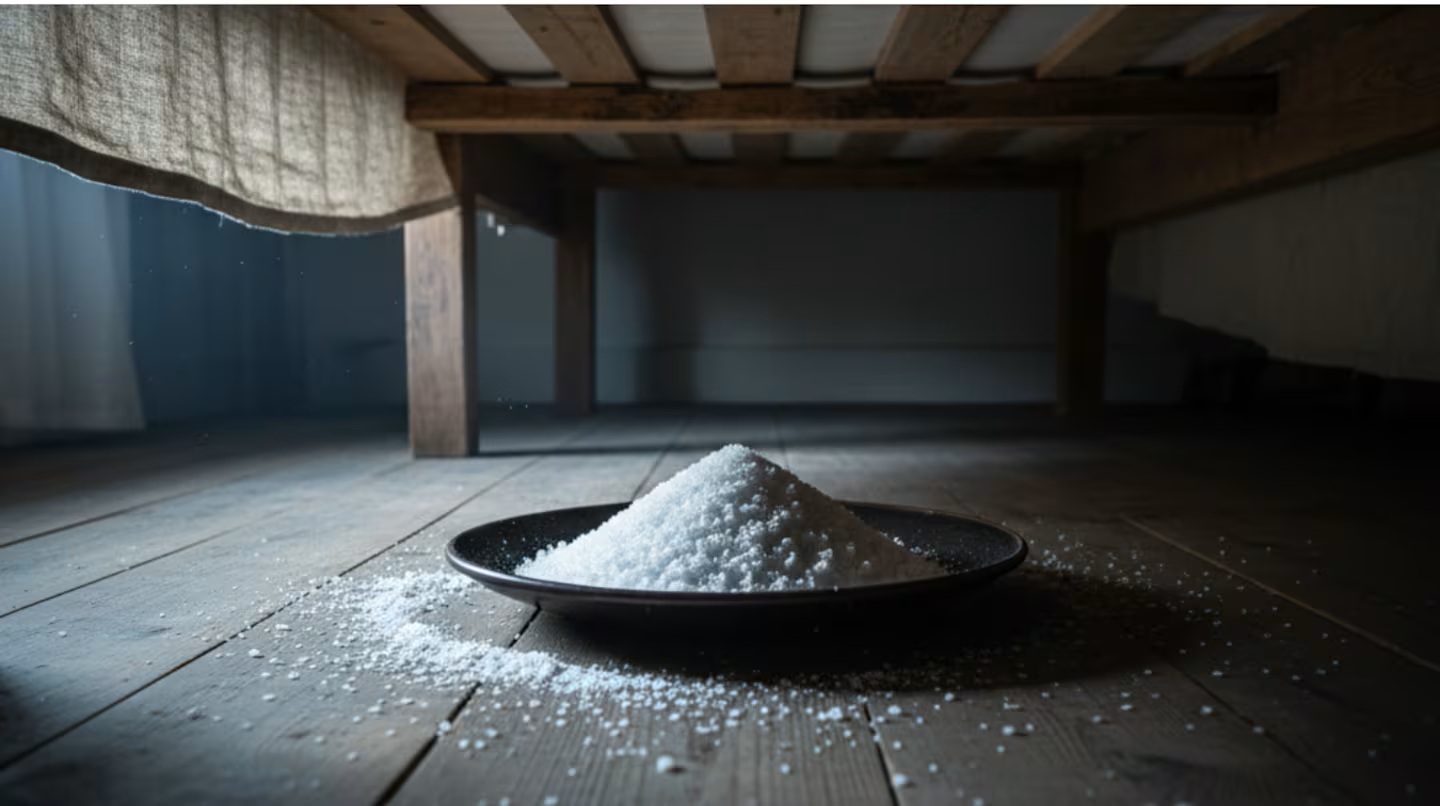 Je to módní: proč je dobré dát pod postel misku s jemnou solí a k čemu slouží