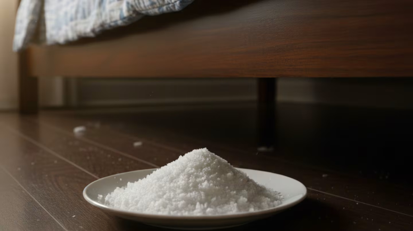 Je to módní: proč je dobré dát pod postel misku s jemnou solí a k čemu slouží