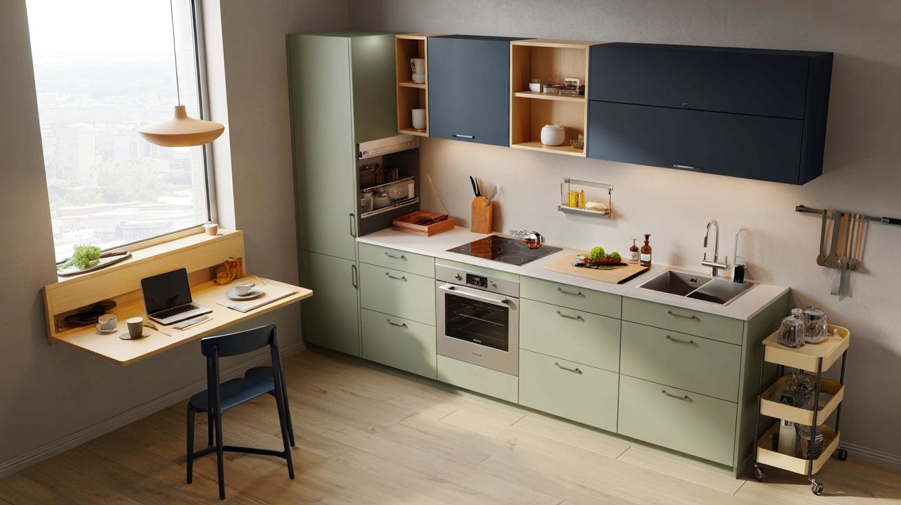 „Ostrov už není královnou kuchyně“: žádné pracovní desky, žádné kuchyňské ostrovy: nový praktický a moderní trend, který přišel do domácností, aby zůstal.