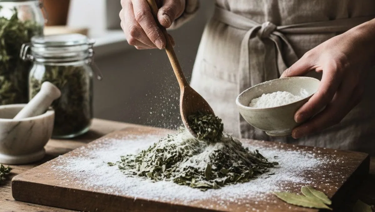 Proč míchat bobkový list s kypřicím práškem: účinný domácí prostředek