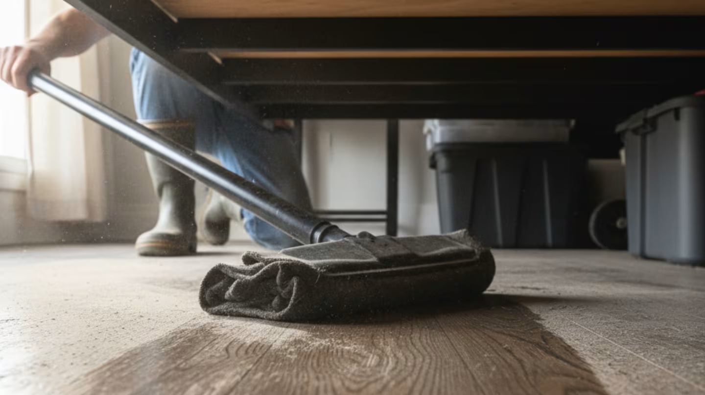 Čištění pod postelí octem: proč je to nutné a proč se to doporučuje