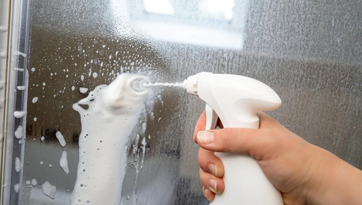 Jak odstranit vodní kámen ze sprchové zástěny a nechat ji dokonale čistou