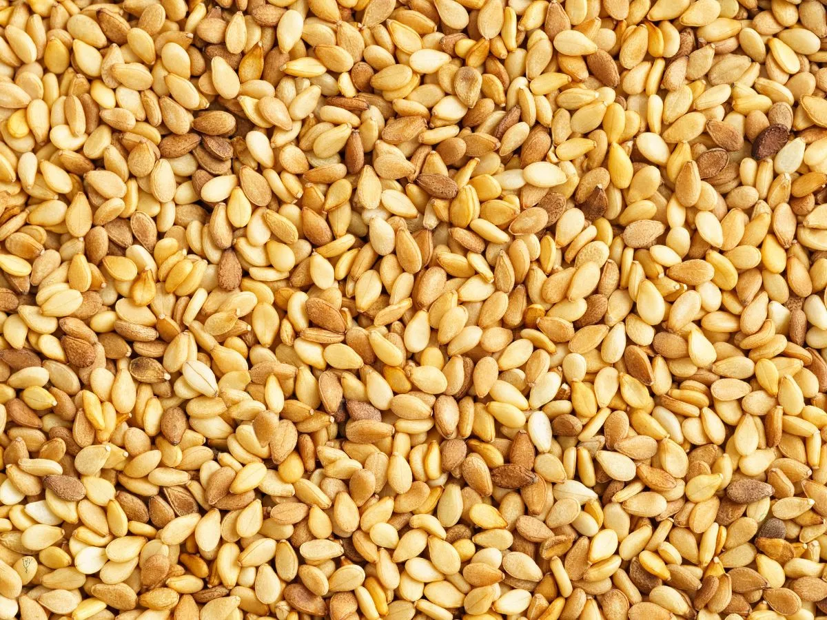 Sezamová semínka a jejich úžasné výhody: obsahují 8krát více vápníku než mléko.