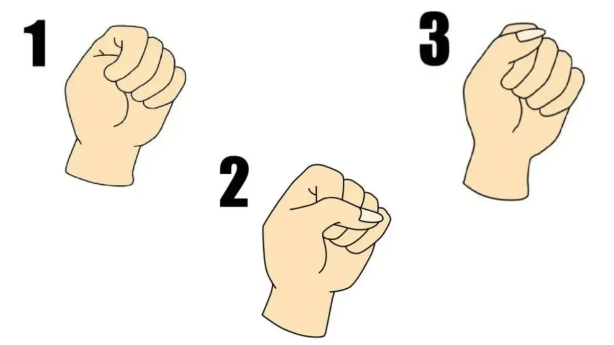 Osobnostní test: vyberte, jak zatínáte pěst, a zjistěte, jak se vyrovnáváte se svými problémy