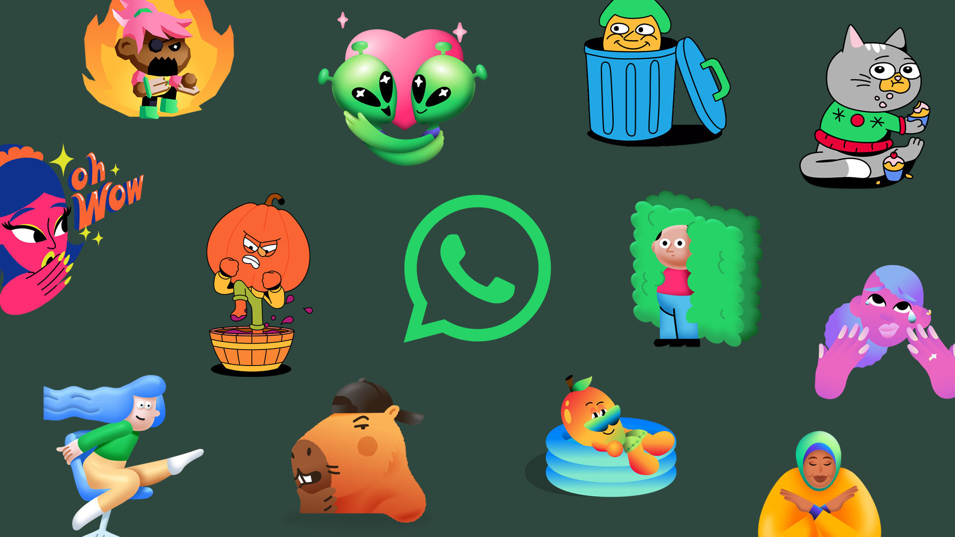 Co znamená z psychologického hlediska posílání velkého množství samolepek v aplikaci WhatsApp?