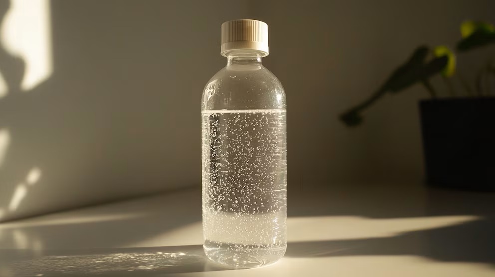 Domácí prostředek s peroxidem vodíku k odstranění plísní a nepříjemného zápachu nohou.