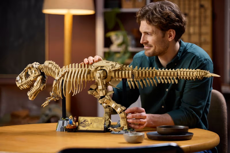 Přicházejí domů z práce a skládají kostky LEGO. „Dělám to velmi pomalu, abych si je mohl užít co nejdéle.“