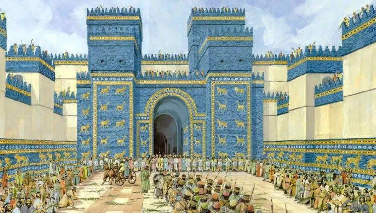 Město Babylon, jedno ze sedmi divů světa, ohromuje svou starobylou architekturou.