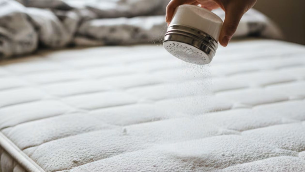 Posypání matrace jedlou sodou: proč to udělat a jaké jsou výhody?