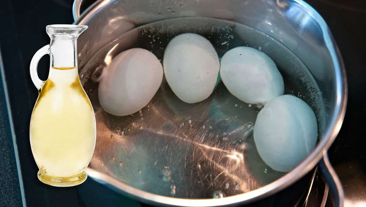 Co se stane, když uvaříte vejce natvrdo s trochou octa?