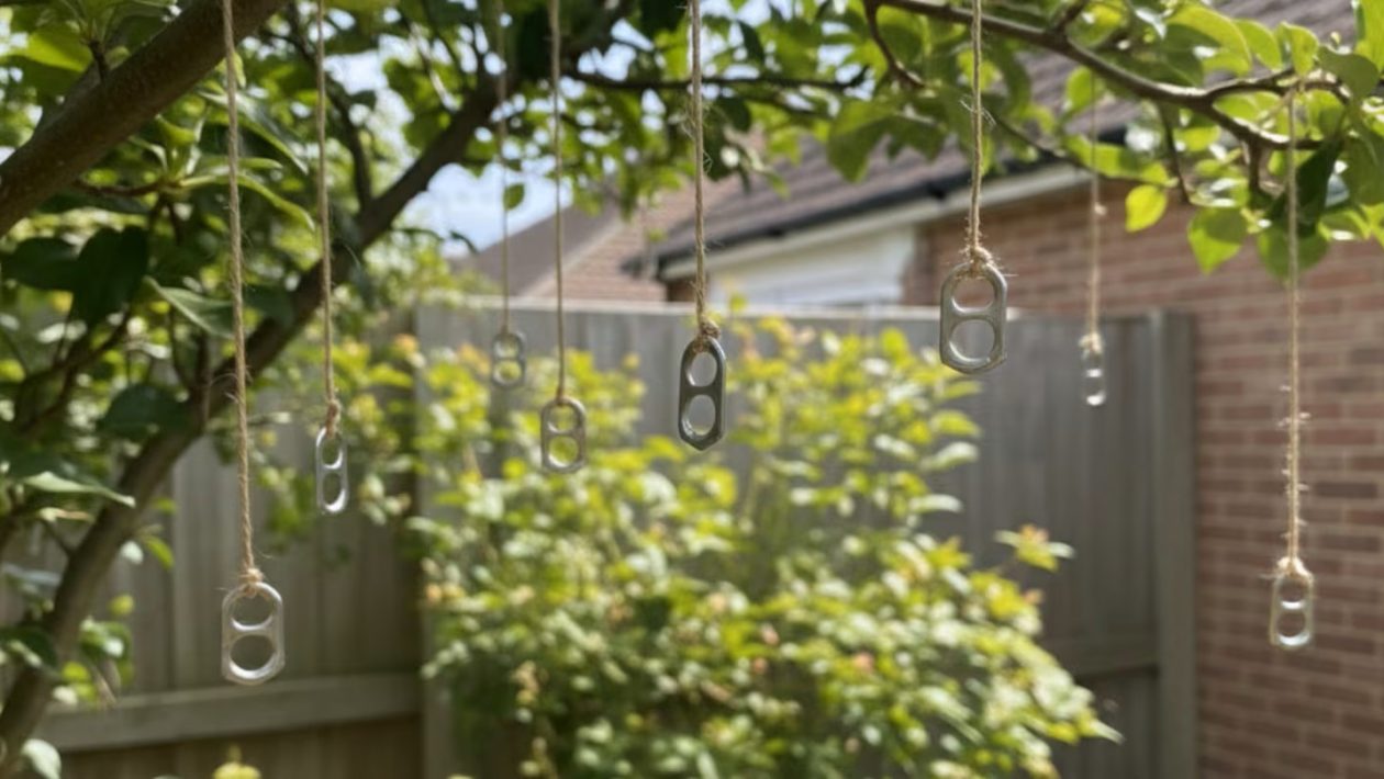 Málokdo ví, proč se doporučuje věšet víčka od plechovek v zahradě u domu.