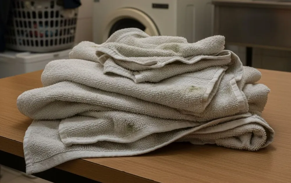 Jak navždy odstranit zatuchlý zápach ručníků a znovu je zjemnit