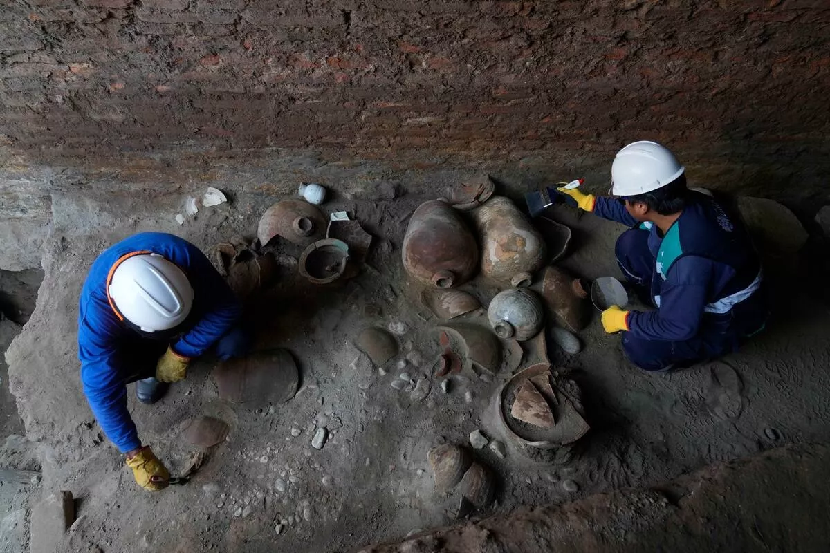 Poklady v ruinách starověkého komplexu. Archeologové zveřejnili podrobnosti.