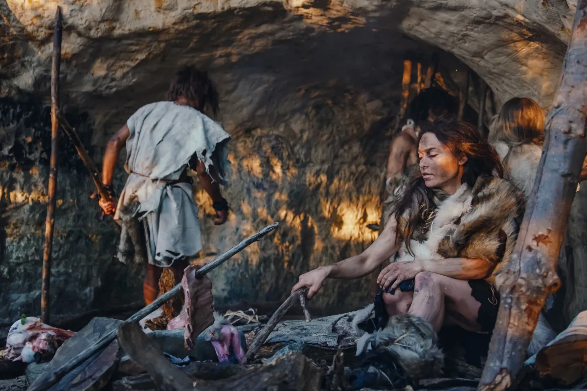 Před asi 45 000 lety v Belgii kmen neandrtálců jedl ženy a děti konkurenční skupiny, aby se nakrmil.