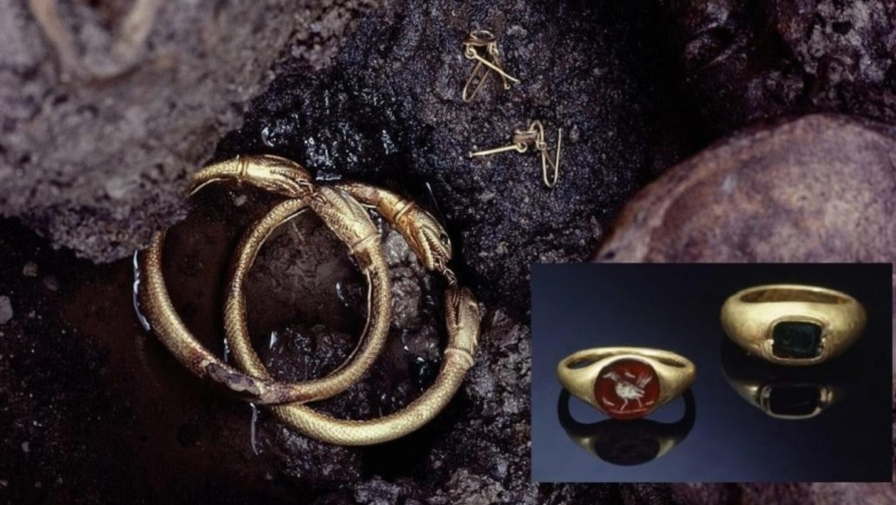 Archeologický obrat: náramek nalezený v ženském hrobě změnil historii bronzové doby