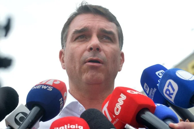 O senador Flávio Bolsonaro (PL-RJ)/Foto: Ed Alves CB