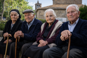 Reformados com mais de 100 anos. Crédito: Foto AI