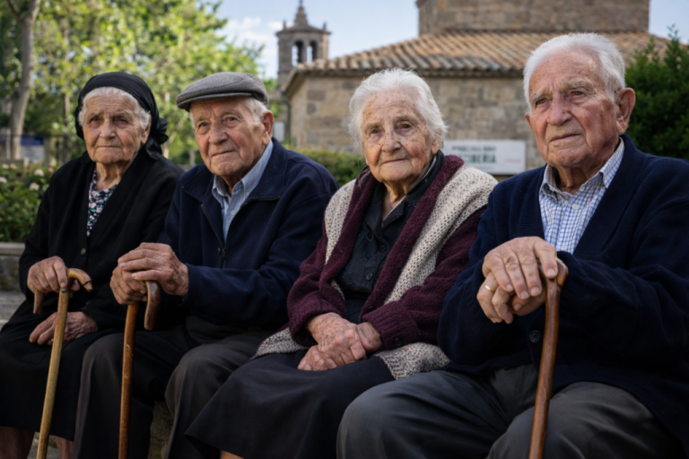 Reformados com mais de 100 anos. Crédito: Foto AI