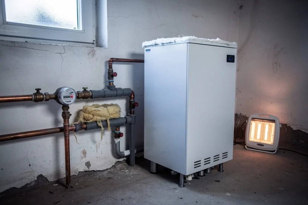 Přechod na tepelná čerpadla má nepříjemnou stránku: vodovodní potrubí může zamrzat rychleji než dříve