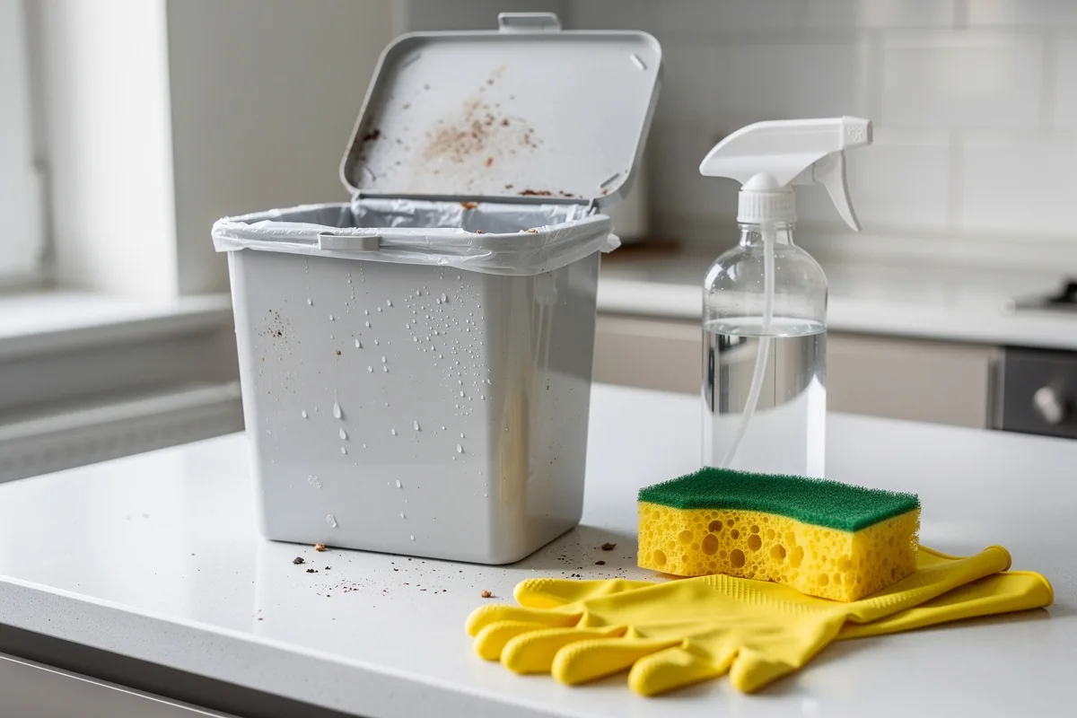 Stříkání octa do odpadkového koše: k čemu slouží a jak často ho používat