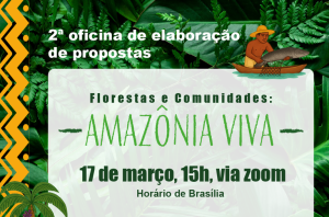 Conab promove oficina virtual para orientar propostas ao projeto Amazônia Viva