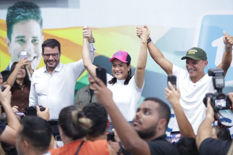 Gladson, Mailza e Bittar na aliança do PL com o Progressistas