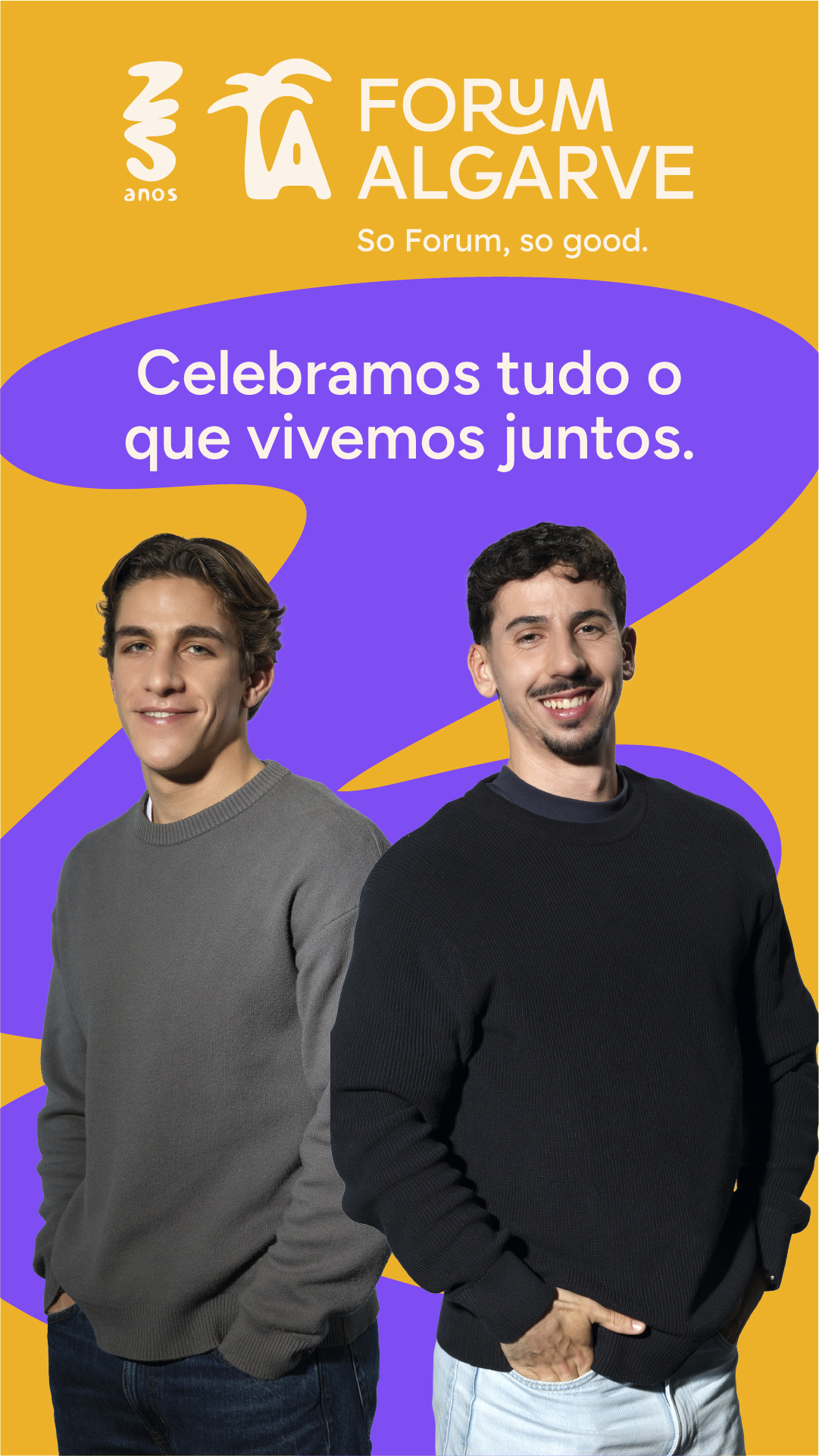 Kampaň s osobnostmi z regionu připomíná 25 let Forum Algarve