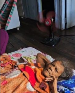 Família pede ajuda para mulher em situação de vulnerabilidade/Foto: Reprodução