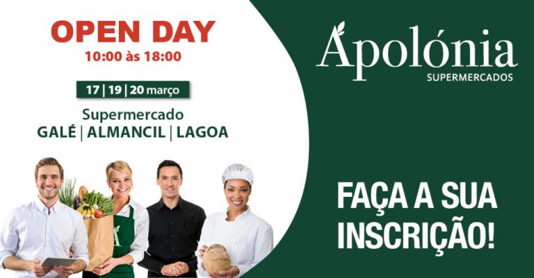 Dny otevřených dveří supermarketů Apolónia nabízejí 80 míst v Algarve