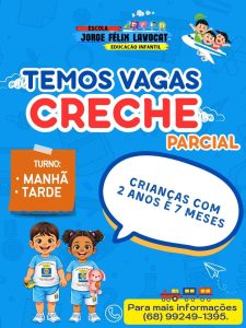 Školka ve škole Jorge Félix Lavocat má nadále volná místa otevřená až 2 roky; zjistit více