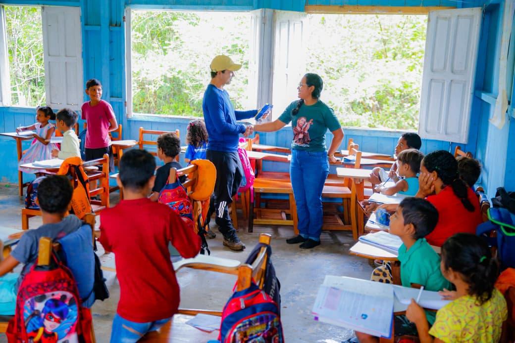 Radnice Cruzeiro do Sul se rozšiřuje a renovuje školu Alfredo Said ve Foz do Valparaíso