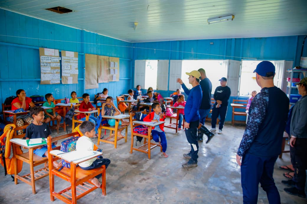 Radnice Cruzeiro do Sul se rozšiřuje a renovuje školu Alfredo Said ve Foz do Valparaíso